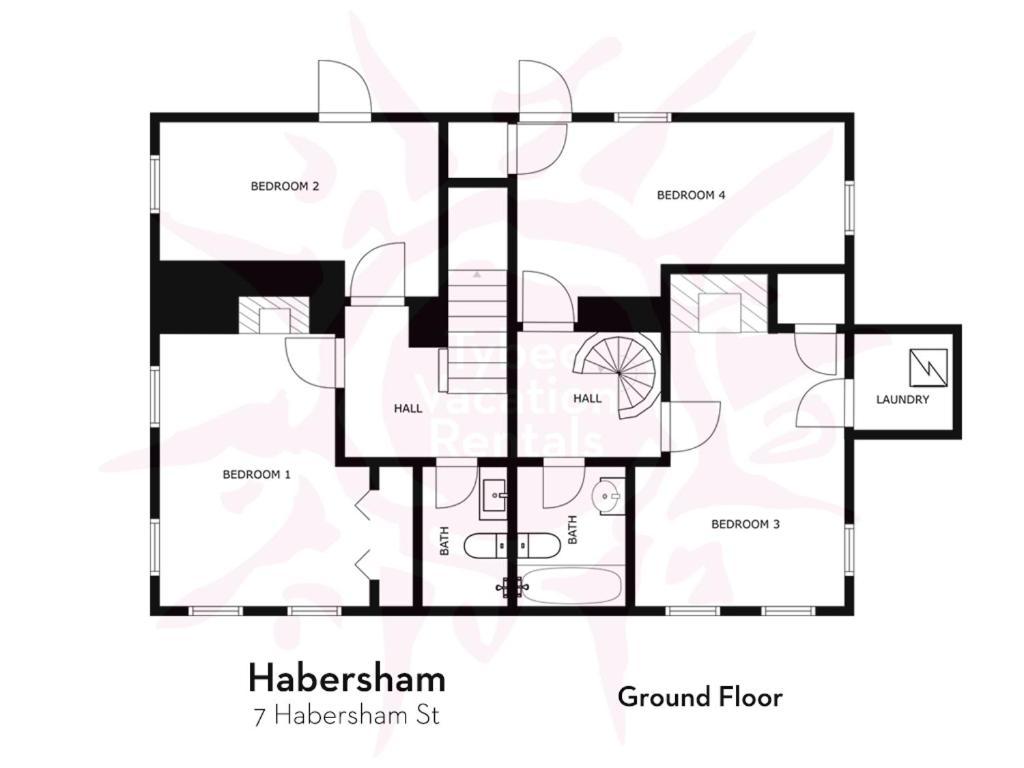 Habersham House Apartment Savannah Luaran gambar